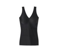 Schiesser Trägertop Invisible Soft, Lasercut, mit herausnehmbaren Pads, Damen Schwarz 38