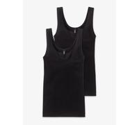 Schiesser Trägertop (Tops) Damen Jersey schwarz, 40