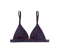 Schiesser Triangel-Bikini-Top Damen blau, M