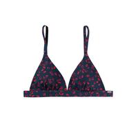 Schiesser Triangel-Bikini-Top Damen blau, XL