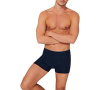 Schiesser Trunk Herren Baumwolle blau, 10 (4XL)