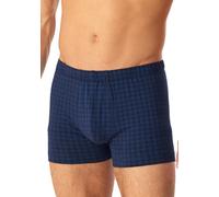 Schiesser Herren Short Für Männer Weich Und Bequem Ohne Gummibund Bio Baumwolle - Cotton Casual Unterwäsche, Dunkelblau_180505, XL EU
