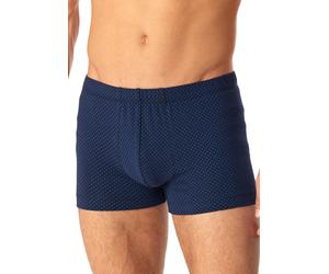 Schiesser Trunk Herren Baumwolle blau gemustert, 7 (XL)