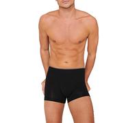 Schiesser Trunk Herren Baumwolle schwarz, 4 (S)