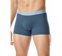 Schiesser Trunk Herren Mikrofaser blau gestreift, 8 (XXL)