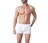 Schiesser Boxershorts Long Life Soft Unterwäsche weiss Herren, Größe 4