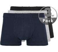 Schiesser Trunks Herren Baumwoll-Stretch blau, 4 (S)