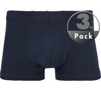 Schiesser Trunks Herren Baumwoll-Stretch blau, 4 (S)