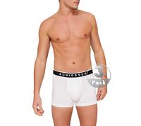 Schiesser Herren 3 Pack Boxershorts Bio Baumwolle Multipack - 95/5 Organic, Weiss_173983, 4/ S