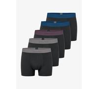 Schiesser Trunks im 5er-Pack Herren schwarz, 6