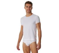 Schiesser Tshirt Revival Lorenz Kurzarm Unterwäsche weiss Herren, Größe 5