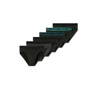 Schiesser Uncover by Herren Rioslip Cotton Serie 6-Pack Herren Slips Unterhose Baumwollmix elastisch bequem atmungsaktiv Alltag Freizeit
