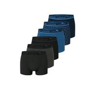 Schiesser Uncover by Herren Trunk Cotton Serie 6-Pack dunkelblau-schwarz - Größe XXL