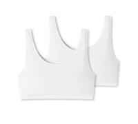 Uncover by Schiesser Damen 2pack Bustier Unterwäsche, Weiss, XXL
