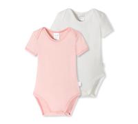 Schiesser Unisex Baby 2 Pack Bodies mit Arm-100% Organic Bio Baumwolle-Größe 56 bis 104 Unterwäsche, Sortiert 1_181001, 80 (2er Pack)