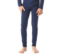 Schiesser Unisex Unterhose lang-Thermo Unterwäsche, dunkelblau_181855, 128