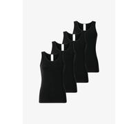 Schiesser Unterhemd Damen schwarz, 40