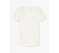 Schiesser Damen Shirt Halbarm - Personal Fit Unterhemd, Naturweiss_155413, 38 EU