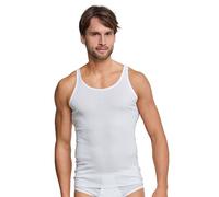 Schiesser Unterhemd Original Feinripp weiss Herren, Größe 9