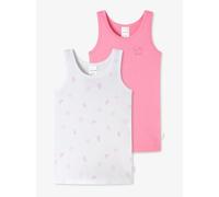Schiesser Unterhemden Mädchen Jersey rosa, 92