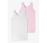 Schiesser Unterhemden Mädchen rosa, 92