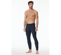 Schiesser Herren Lange Unterhose Bio-Baumwolle 95/5 Nachtblau Größe 5
