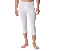 Schiesser Lange Unterhose Herren Baumwolle weiß, 6 (L)