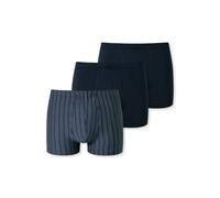 Boxershorts SCHIESSER ""95/5"" Gr. 7, blau (dunkelblau, gestreift) Damen Unterhosen (36307622-7) dunkelblau, blau gestreift