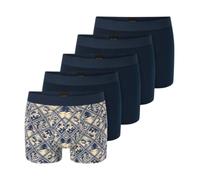 Schiesser Unterwäsche Boxershorts 95/5 Organic Cotton Webgummibund mehrfarbig sortiert Herren - 5 Stück, Größe 7