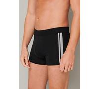Schiesser Unterwäsche Boxershorts 95/5 Streifen schwarz Herren - 3 Stück, Größe 5