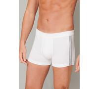 Schiesser Herren-Boxershorts Organic Cotton Stretch mit Softbund Weiß Größe S