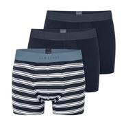 Schiesser Unterwäsche Boxershorts 95/5 Webgummibund 912 mehrfarbig gestreift Herren - 3 Stück, Größe 5