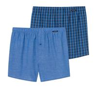 Schiesser - Web - Boxershorts - 2er Pack (9 Royal Blue)