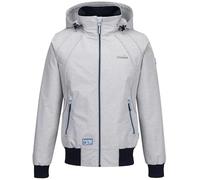SCHIETWETTER Damen Damen Funktionsblouson Kenter Conny | wasserdichte Windjacke mit 10.000 mm Wassersäule | Atmungsaktiv & Winddicht im Blouson-Stil Grey Melange 44