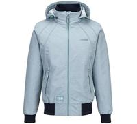 SCHIETWETTER Damen Damen Funktionsblouson Kenter Conny | wasserdichte Windjacke mit 10.000 mm Wassersäule | Atmungsaktiv & Winddicht im Blouson-Stil Jade Melange 42