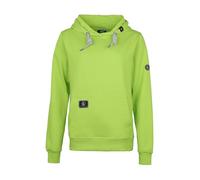 SCHIETWETTER Damen Hoodie Iris, Kapuzenpullover, Sweater, Sweatshirt einfarbig, mit Kängurutasche Lime 44
