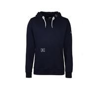 SCHIETWETTER Damen Hoodie Iris, Kapuzenpullover, Sweater, Sweatshirt einfarbig, mit Kängurutasche Navy 46
