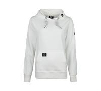 SCHIETWETTER Damen Hoodie Iris, Kapuzenpullover, Sweater, Sweatshirt einfarbig, mit Kängurutasche White 42