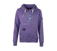 SCHIETWETTER Damen Hoodie Tamara, Kapuzenpullover, Sweater, Sweatshirt, Kapuzenhoodie, modisch, 3D-Prägedruck, bequem Lavendel 42