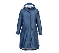 SCHIETWETTER Damen Regenjacke Emma, Regenmantel, Parka, lang, gefüttert, wasserdicht