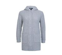 SCHIETWETTER Damen Strickjacke Smilla, Kapuzenjacke, Cardigan, Wolljacke, lang