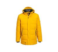 SCHIETWETTER Herren Funktionsjacke Ankerboje Nico, Winterparka, Winterjacke für Männer, abtrennbare Kapuze, gefüttert Curry XL