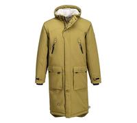 SCHIETWETTER Herren Wintermantel Captain Flint, Winterjacke, Männer Übergangsjacke, Outdoorjacke, Winterparka, Funktionsjacke Olive 2XL