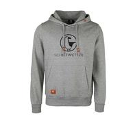 SCHIETWETTER Kapuzenpullover, Hoodie, Sweater, Sweatshirt, Männer Oberteil, bedruckt, Langarm grey 4XL