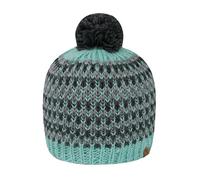 SCHIETWETTER Unisex Erw. Strickmütze Stine, Beanie, mit Bommel, gefüttert & kuschelig Mint OS