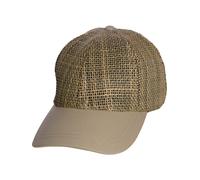 Schildmütze in Seegrass beige, Einheitsgröße