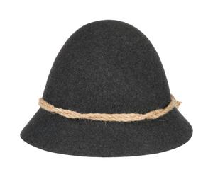 Schinderhannes Trachtenhut anthrazit 54 cm
