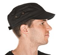 Schirmmütze | Army Cap schwarz verstellbar von HYGOSTAR