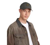 Schirmmütze G-STAR "Originals Baseball Cap", Herren, Gr. PC, asfalt, 54% Elastomultiester, 46% Polyester (Recycled), Mützen (69069318-0) asfalt