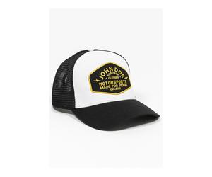 Schirmmütze John Doe Heritage Trucker Snapback Cap, gelb weiß UNI gelb weiß